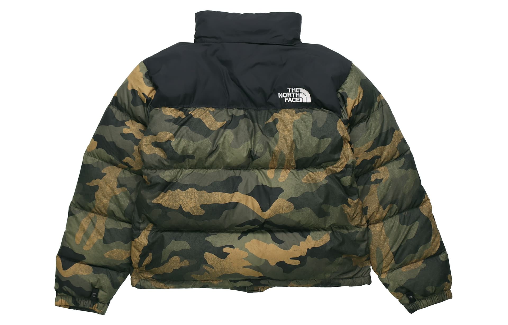 Зимняя куртка The North Face 1996 Retro Nuptse Jacket Green Camo - изображение 2