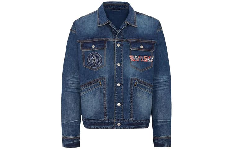 Джинсовая куртка EVISU SS21 - изображение 2