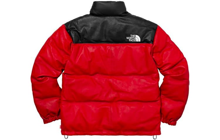 Зимняя куртка Supreme x The North Face FW17 Red - изображение 3