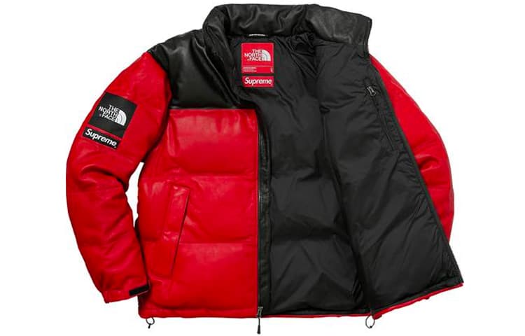 Зимняя куртка Supreme x The North Face FW17 Red - изображение 2