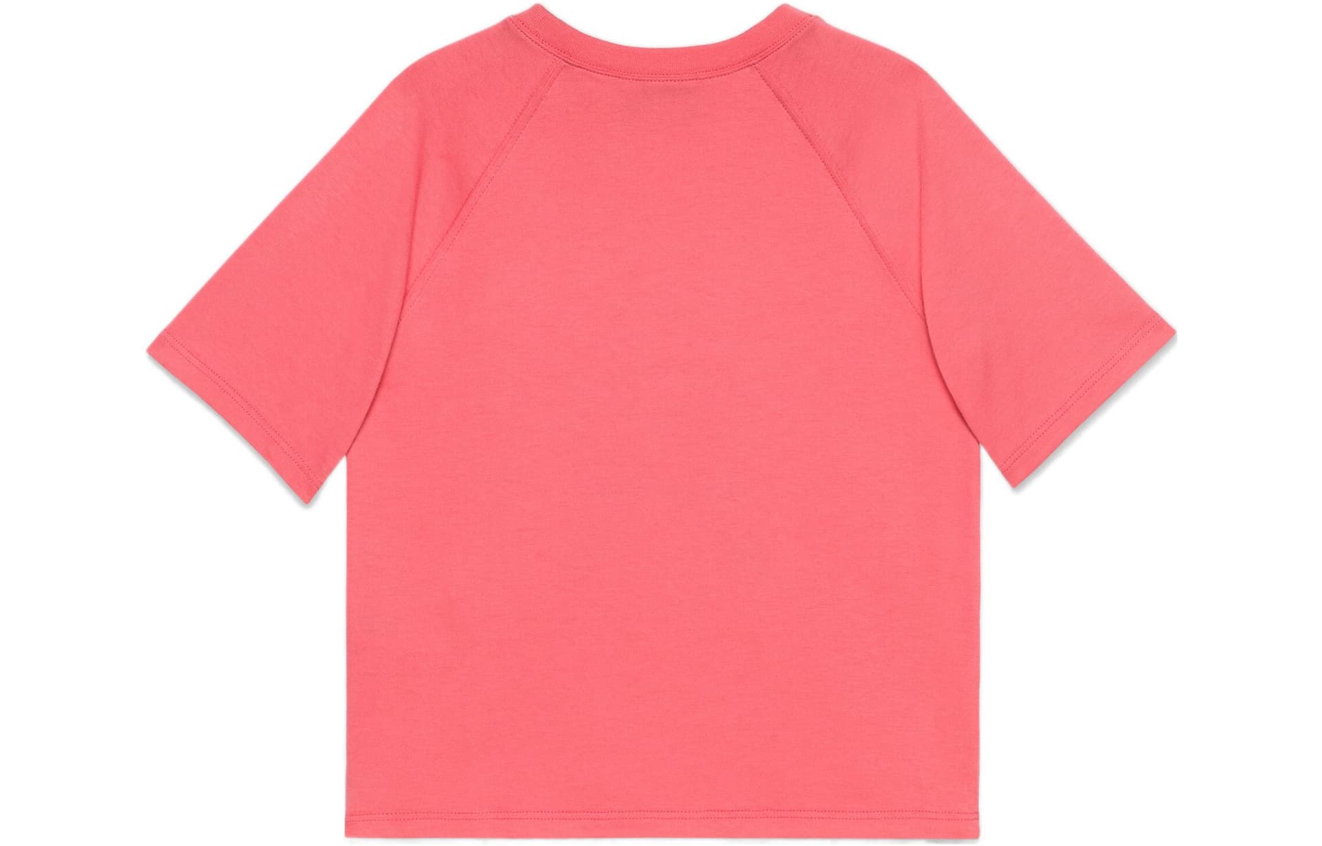 Футболка GUCCI Printed Cotton T-Shirt Girl Pink - изображение 2