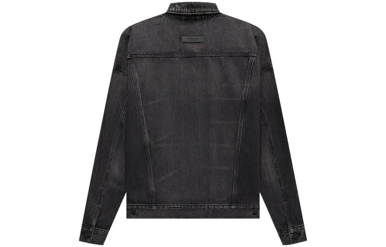 Джинсовая куртка Fear of God Essentials Denim Jacket Black - изображение 2