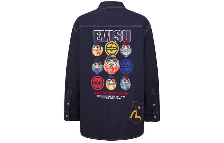 Джинсовая куртка EVISU FW21 - изображение 2