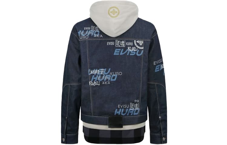Джинсовая куртка EVISU logo - изображение 2