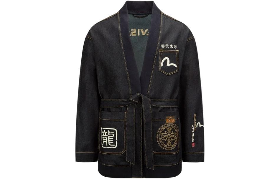 Джинсовая куртка EVISU x dragon ball z - изображение 2