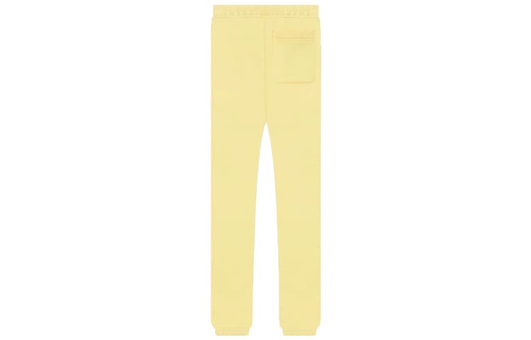 Fear of God Essentials SS21 Kids Sweatpant Lemonade Yellow Logo - изображение 2