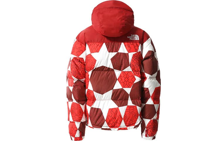 Зимняя куртка The North Face Retro Nuptse Red - изображение 2