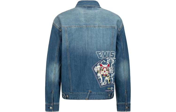 Джинсовая куртка EVISU SS22 - изображение 2