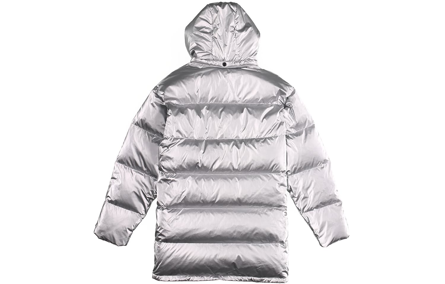 Зимняя куртка adidas Originals Metal Down Jacket Silver - изображение 2