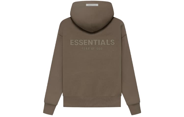 Fear of God Essentials FW21 Kids Pullover Hoodie Harvest Logo - изображение 2