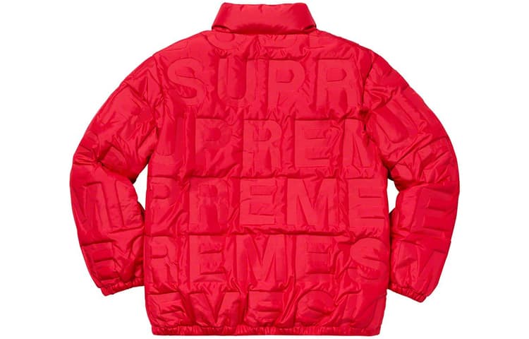 Зимняя куртка Supreme SS19 Bonded Logo Puffy Jacket - изображение 3