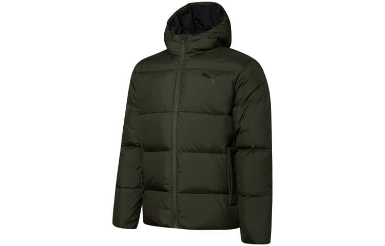 Зимняя куртка Puma Logo Hoodie Down Jacket - изображение 2