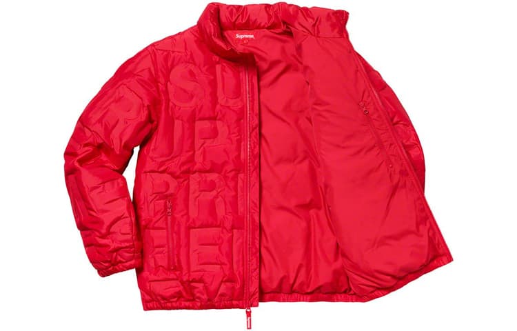 Зимняя куртка Supreme SS19 Bonded Logo Puffy Jacket - изображение 2