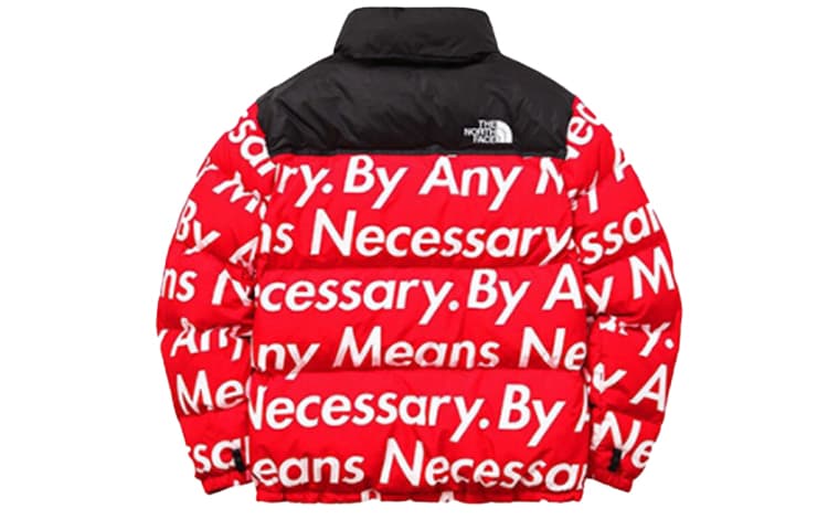 Зимняя куртка Supreme x The North Face FW15 Red - изображение 2