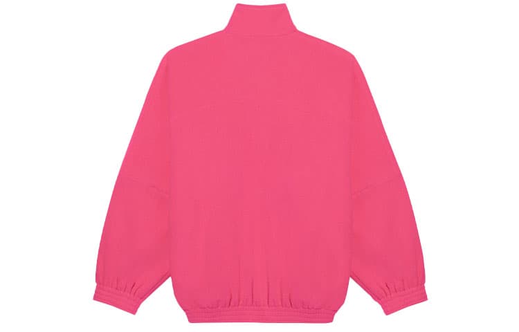 Куртка Balenciaga SS21 Reversible Fleece Jacket Fluorescent Pink - изображение 5