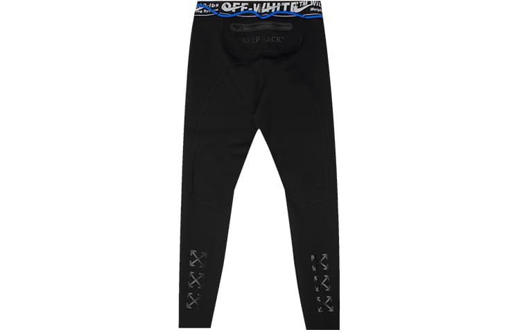 Штаны Nike x OFF-WHITE Shark Gym Pants Black - изображение 2