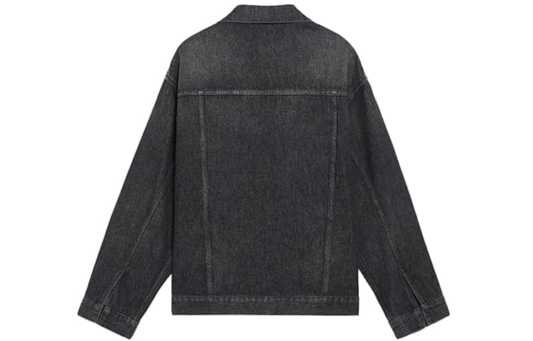 Balenciaga FW21 Denim Jacket Black - изображение 2