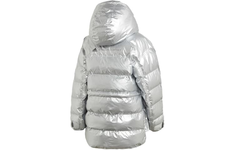 adidas Stella McCartney Quilted Jacket Silver - изображение 2