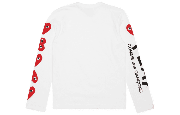 Футболка CDG Play 5 Heart LogoT - изображение 2
