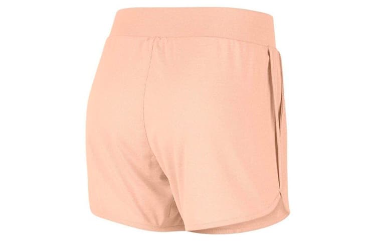 Шорты Nike Yoga Ribbed Shorts Orange - изображение 2