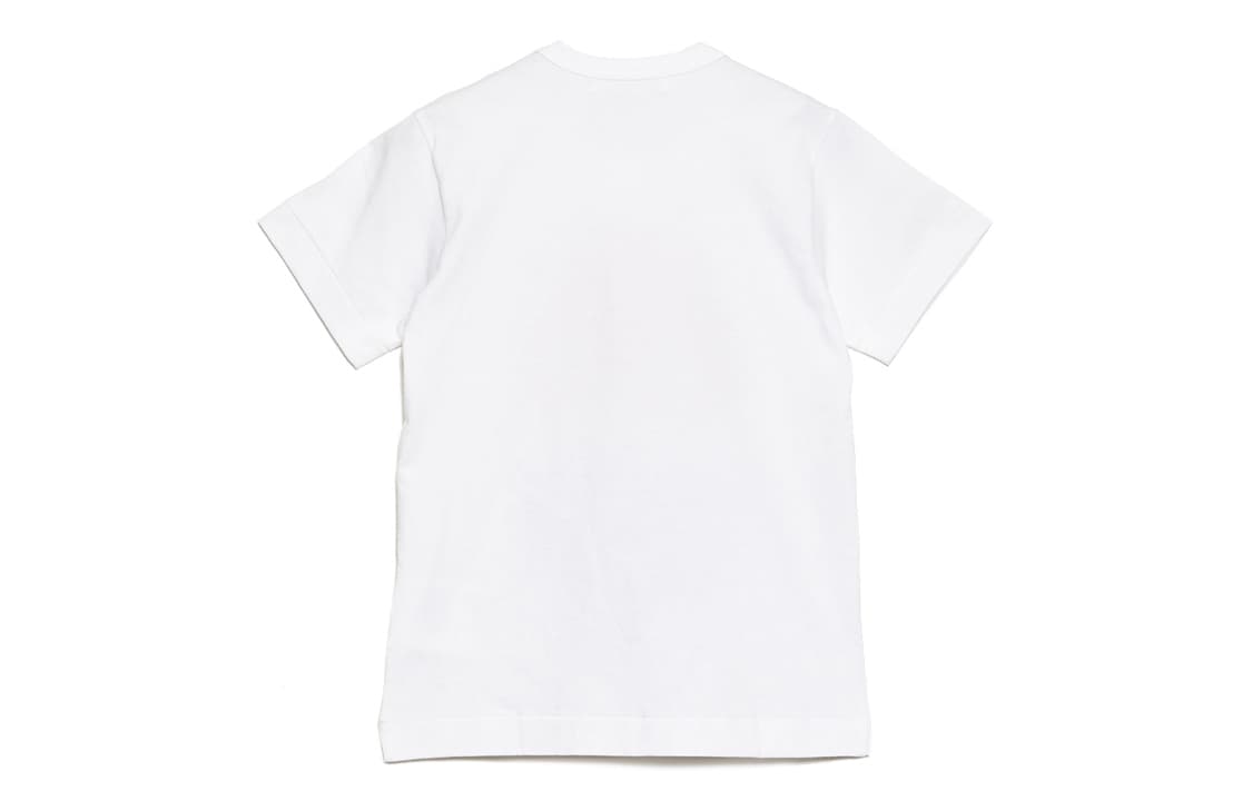 Футболка CDG Play Polka Dot Inverted Heart Tee White - изображение 2