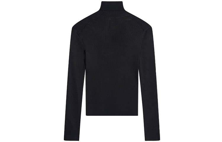 Кардиган Balenciaga FW21 Black Turtleneck Sweater - изображение 5
