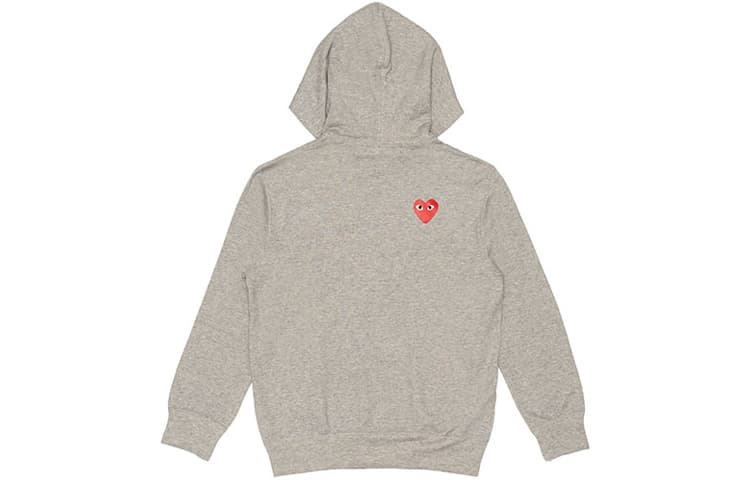 Худи CDG Play x The North Face "Play Together" Hoodie Grey - изображение 2