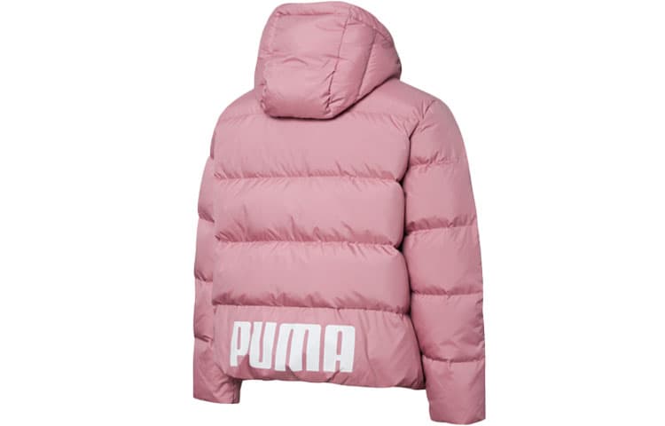 Пуховик Puma Logo Hooded Down Jacket - изображение 2