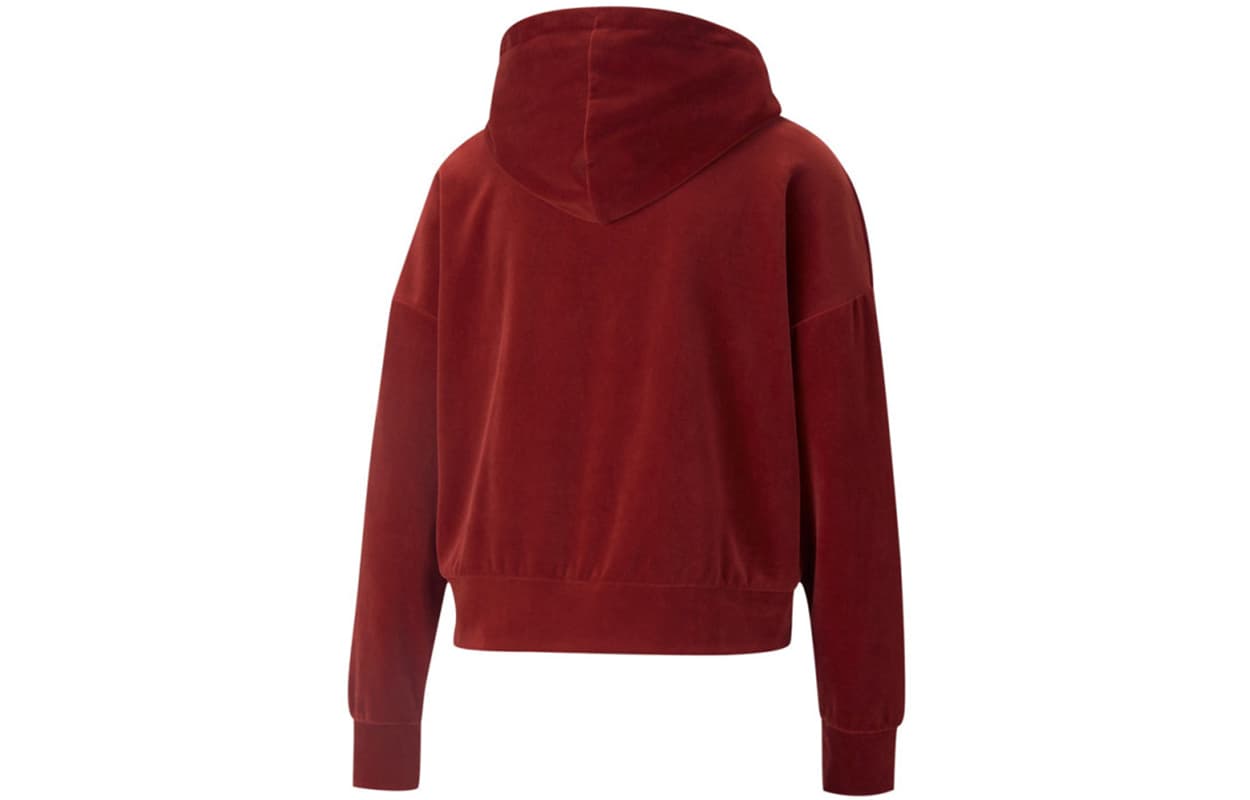 Худи Puma Her Velour Hoodie Logo - изображение 2