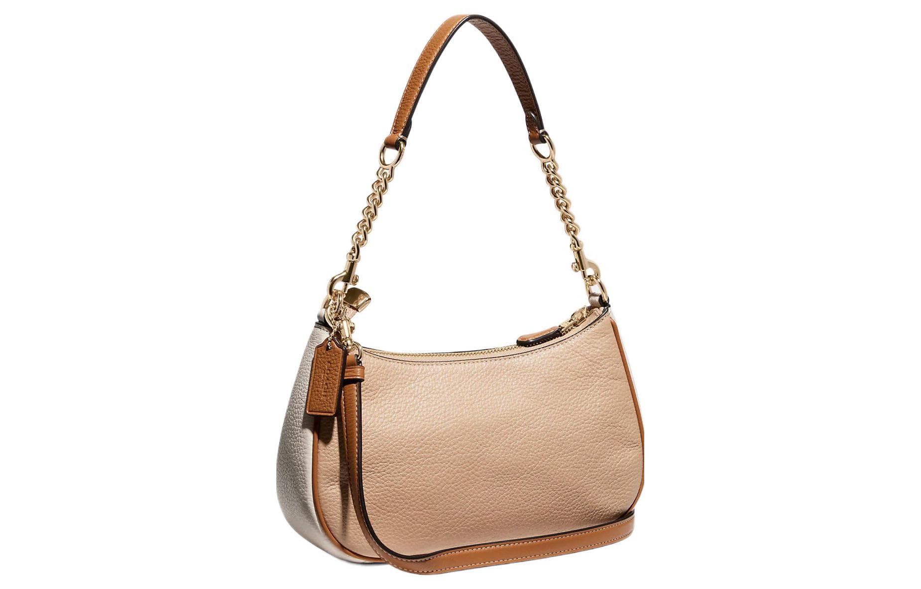 Мини-сумка COACH Teri 25 Gold/Taupe - изображение 2