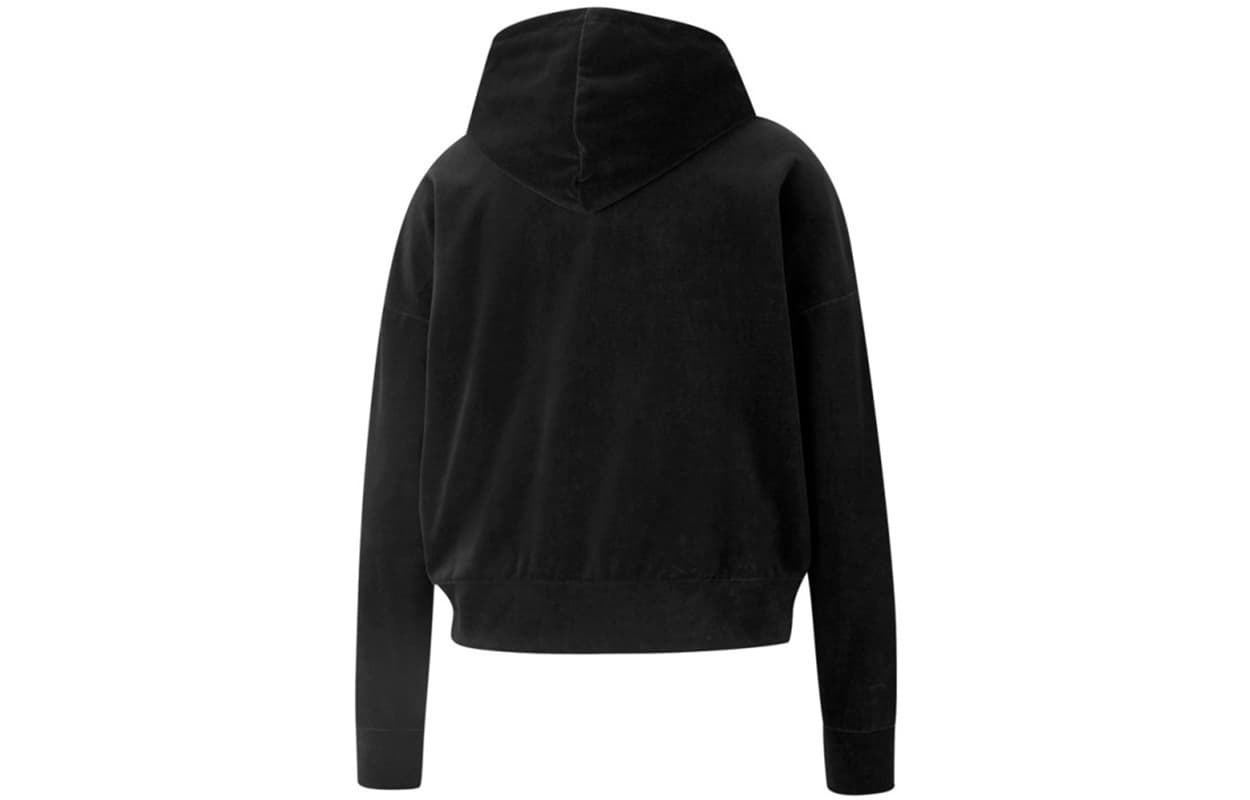 Худи PUMA Her Velour Hoodie Logo - изображение 2