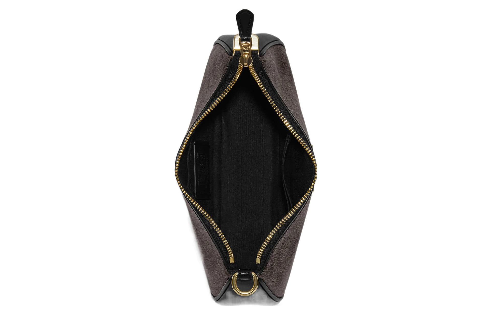 Сумка через плечо COACH Teri 25 Brown Black - изображение 3