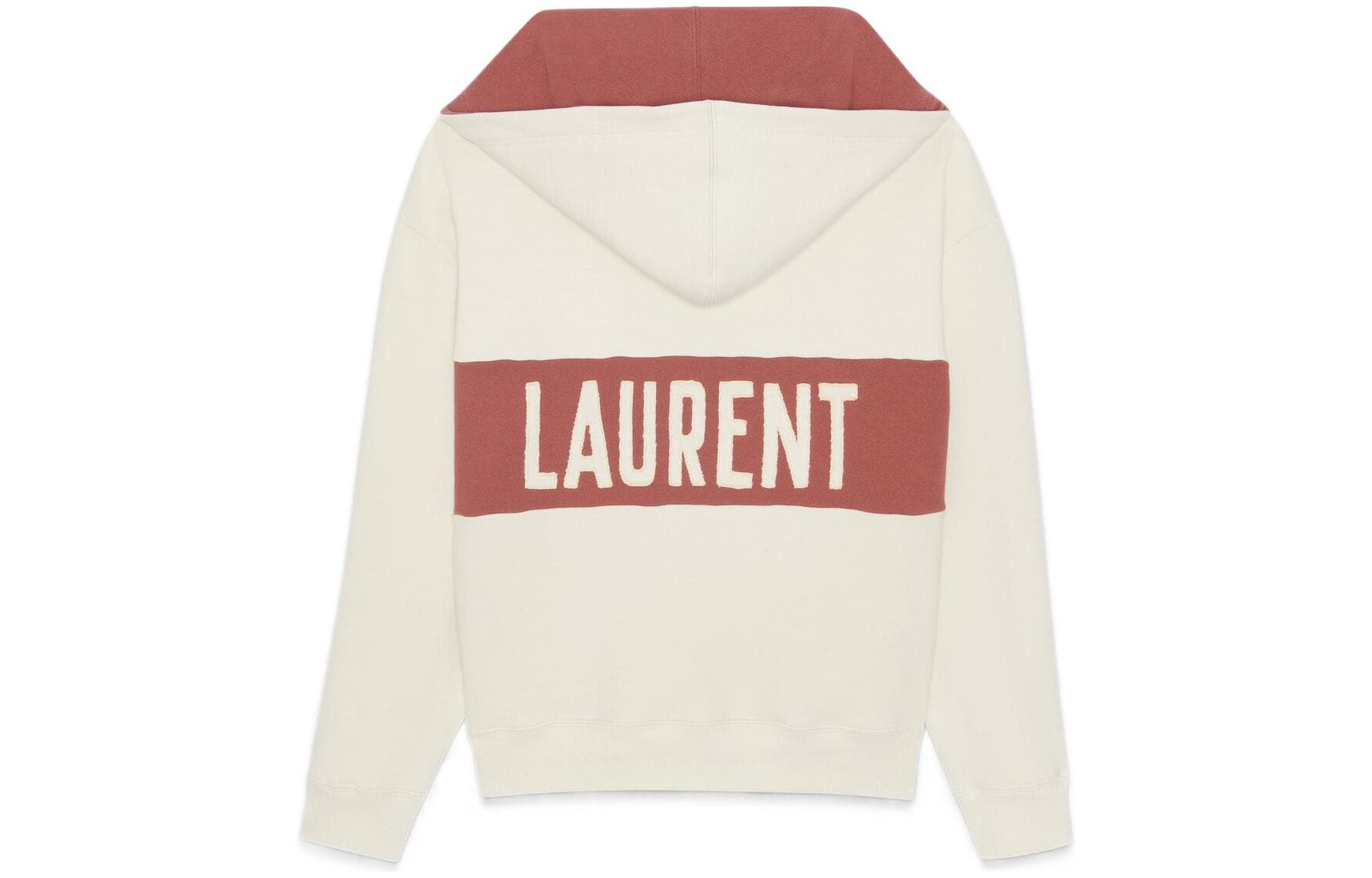 Худи Saint Laurent SS22 Letter Print Hoodie - изображение 2
