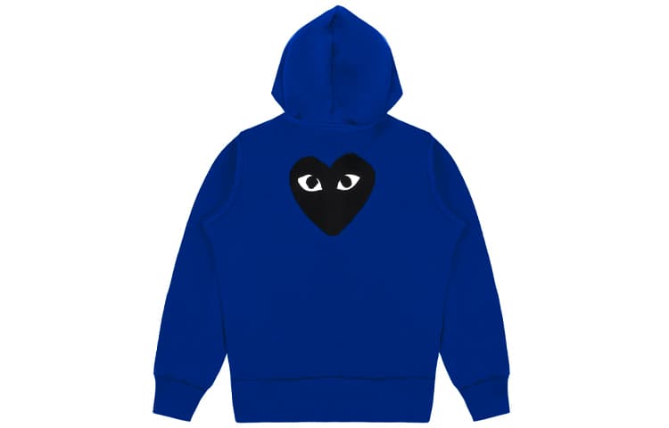 Худи CDG Play Hoodie Navy - изображение 2