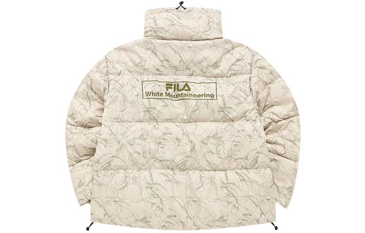 Пуховик FILA FUSION l x White Mountaineering Logo - изображение 2