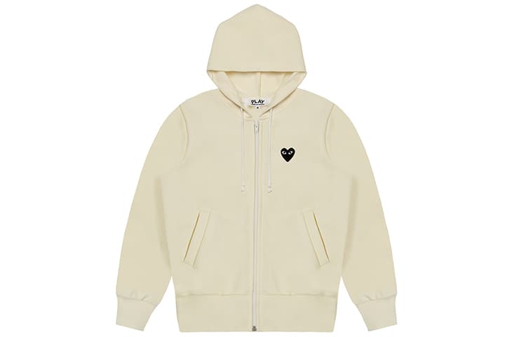 Худи CDG Play Hoodie Off-White - изображение 2