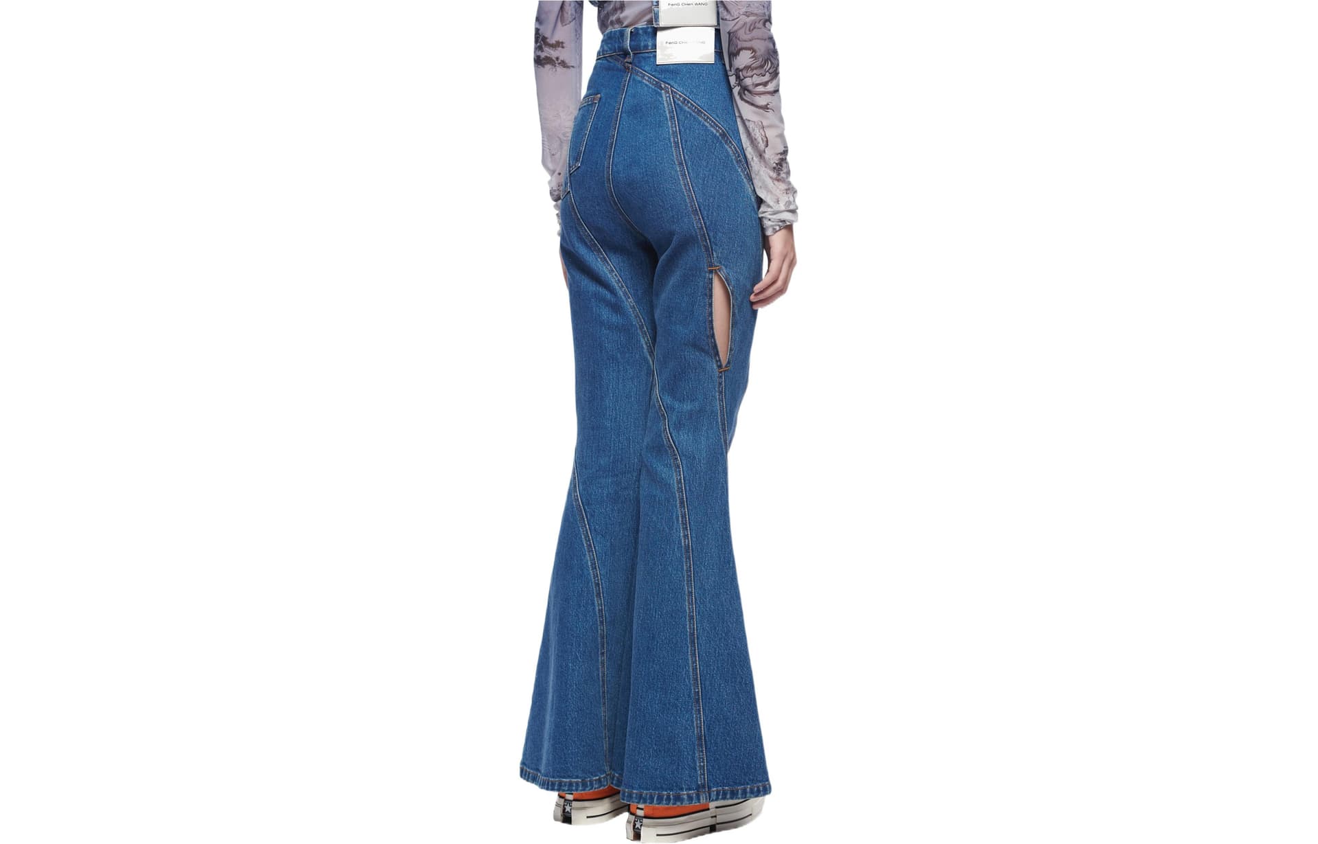 Джинсы FENG CHEN WANG SS22 - изображение 2