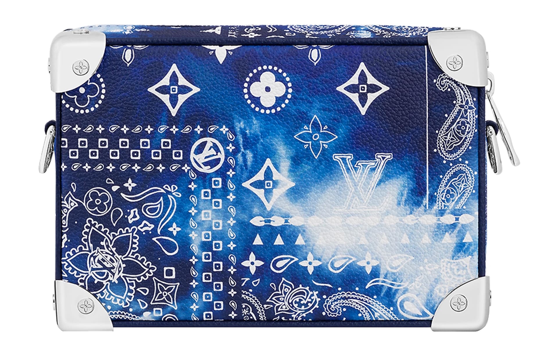 Сумка через плечо Louis Vuitton Soft Trunk Tie-Dye Blue - изображение 4