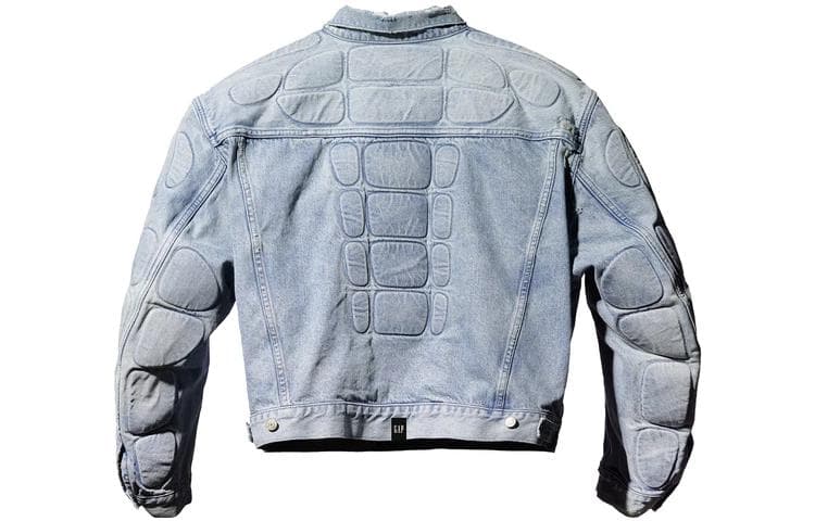 Джинсовая куртка YEEZY x Gap x Balenciaga Denim Jacket Blue - изображение 2