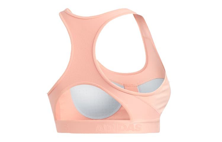 adidas Colorblock Stripe Sports Bra Pink - изображение 2