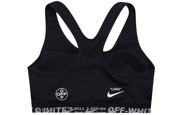 Nike x OFF-WHITE Sports Bra Black - изображение 2
