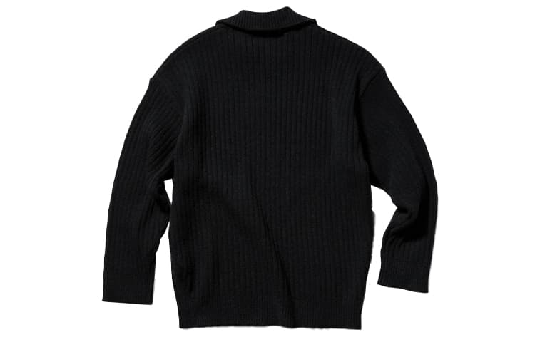 Кофта ROARINGWILD Retro Sweater Black - изображение 2