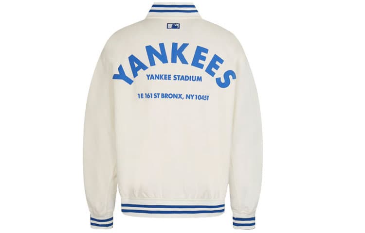 Бомбер MLB Yankees Jacket Ivory - изображение 2
