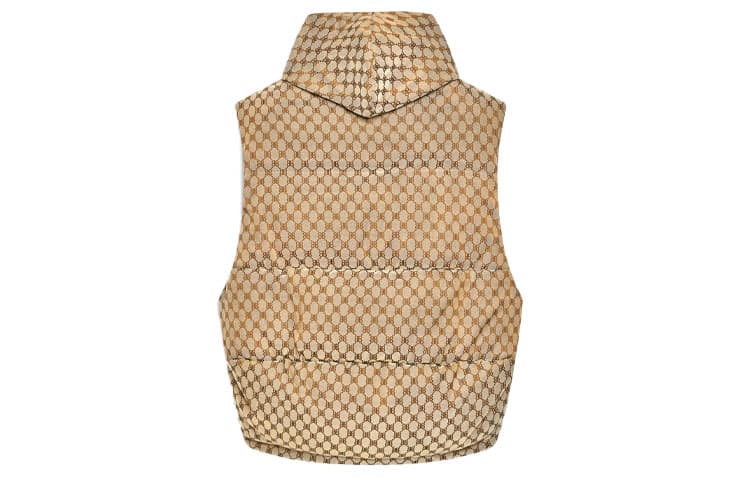Жилет Balenciaga x Gucci Hacker BB Print Vest Khaki - изображение 2