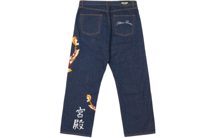 Штаны PALACE FW21 CARP JEAN RINSE INDIGO - изображение 2