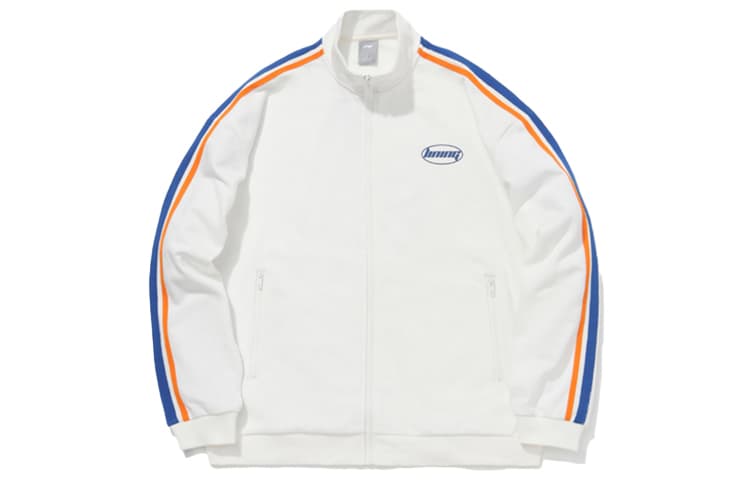 LiNing Sports Fashion Zip Hoodie Set Men Off-White - изображение 3