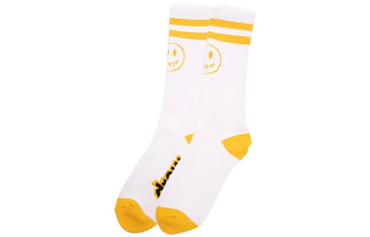 Носки Drew House logo 2 pack mascot stripe socksblackwhite 2 - изображение 2