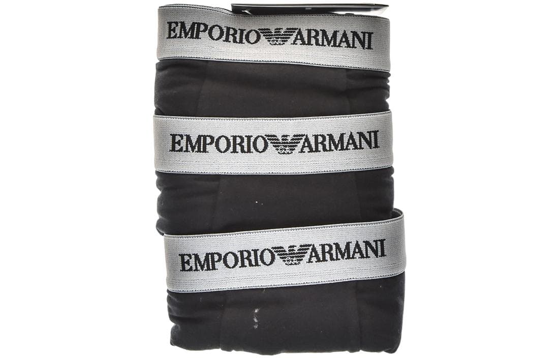 Трусы Emporio Armani Boxer Briefs 3-Pack Black - изображение 4