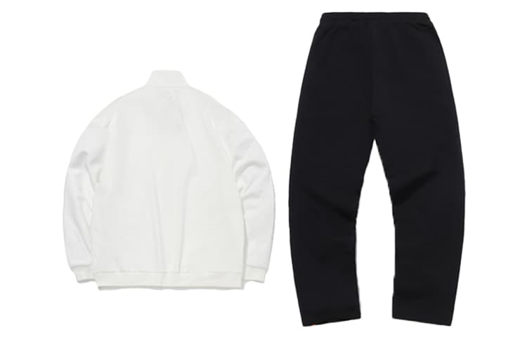 LiNing Sports Fashion Zip Hoodie Set Men Off-White - изображение 2