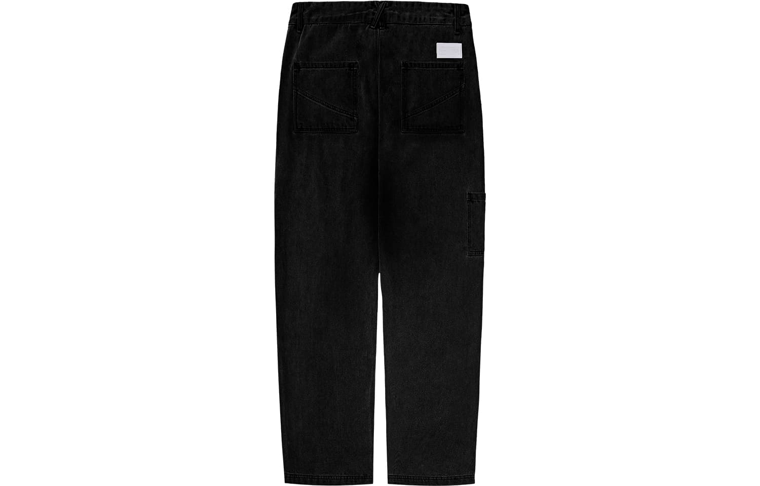 Штаны PSO Brand Vintage Loose Fit Jeans Black - изображение 2